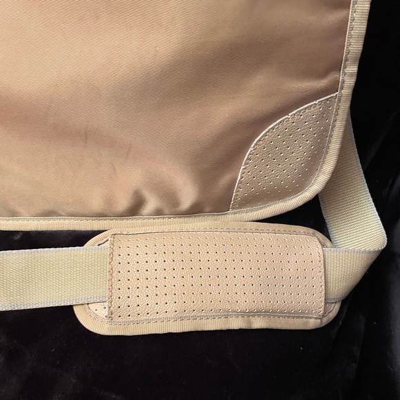 Diesel RARE Y2K Spare Parts Nylon & Leather Padded Cyber Tech-ware Crossbody Bag - Picture 6 of 11